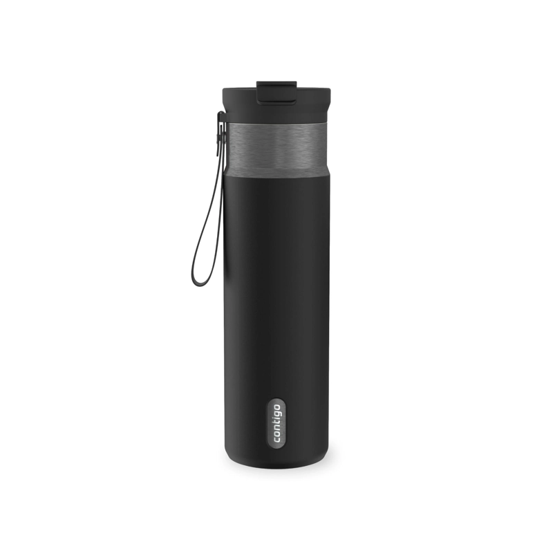 Botella Termica Contigo Dual Sip 710ml Negro - 1