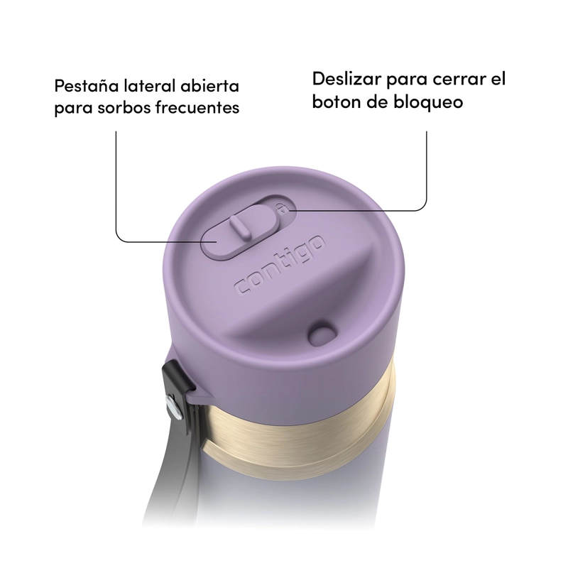 MUG TERMICO CONTIGO AUTOSEAL 710ML LILA - 2