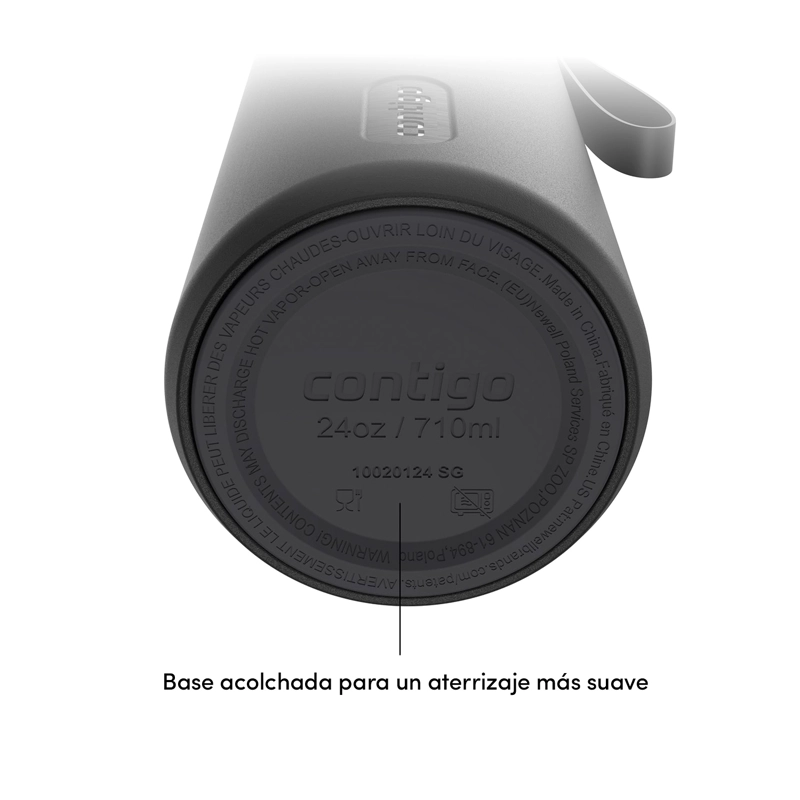 MUG TERMICO CONTIGO SNAPSEAL 710ML NEGRO - 4