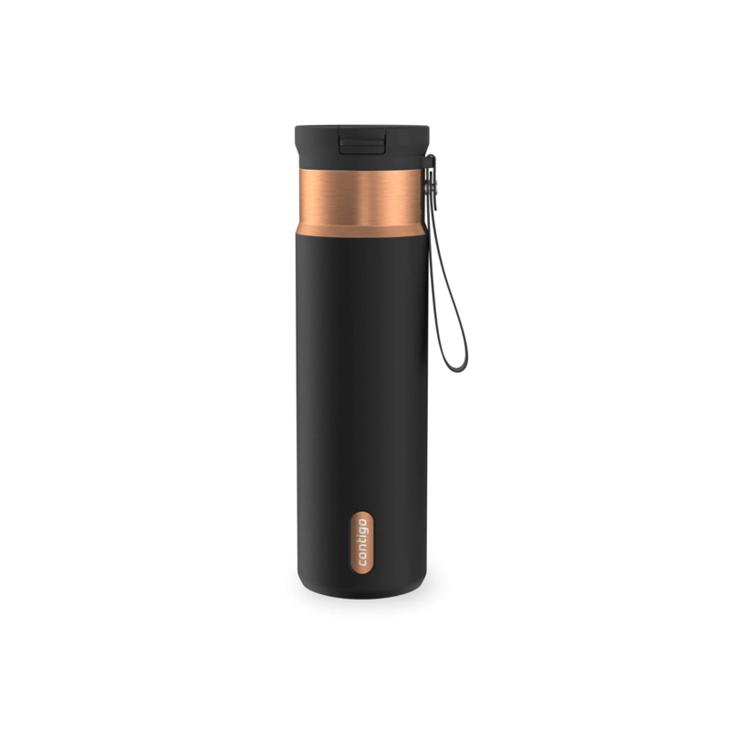 MUG TERMICO CONTIGO SNAPSEAL 710ML NEGRO COBRE - 1
