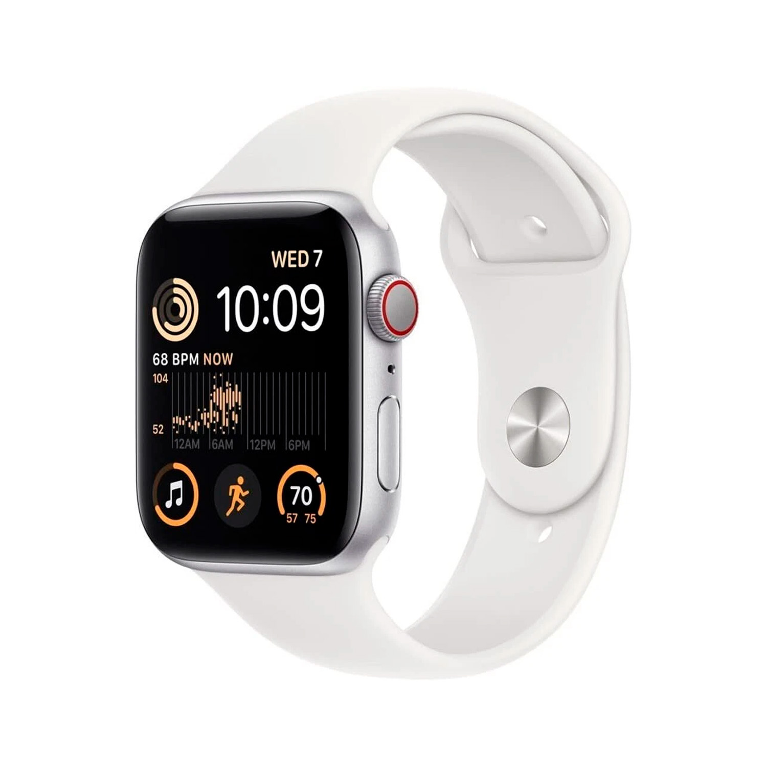 APPLE WATCH SE GPS (2DA GEN) 40MM CAJA ALUMINIO CORREA BLANCA - 1