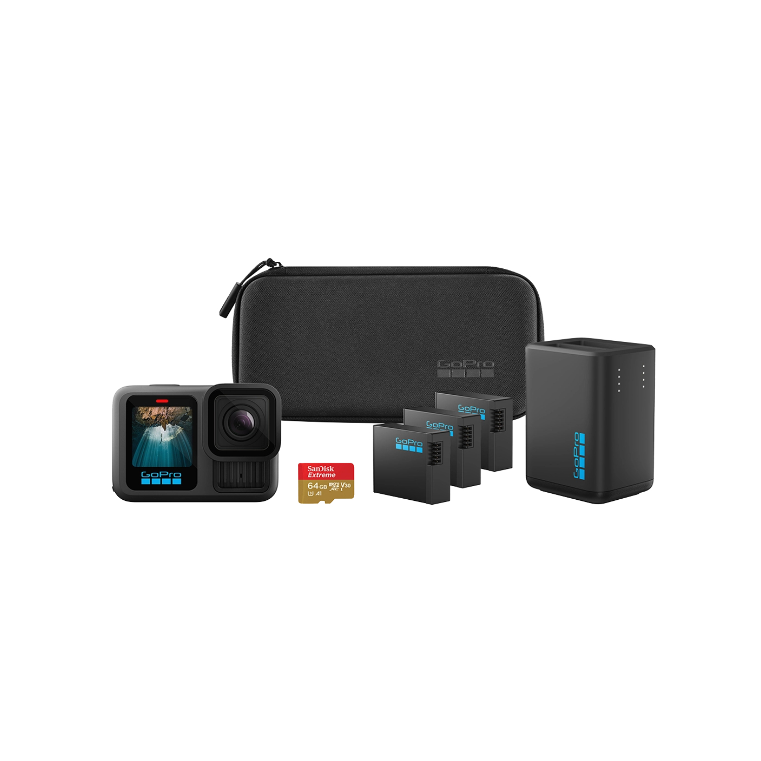 CAMARA DE ACCION GOPRO HERO 13  EXTENDED POWER BUNDLE