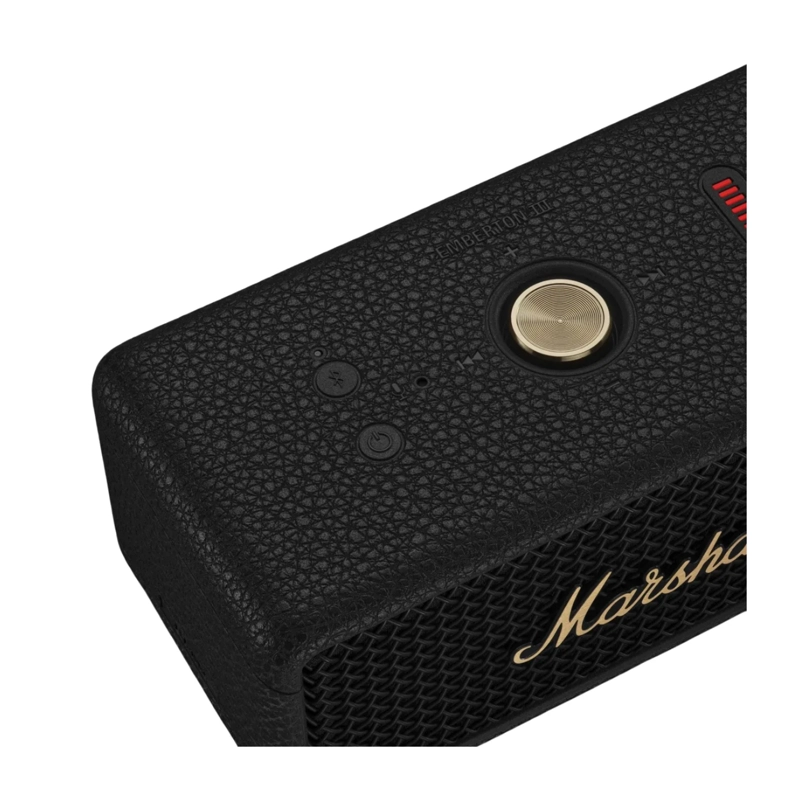 PARLANTE PORTATIL BLUETOOTH MARSHALL EMBERTON III NEGRO - 4