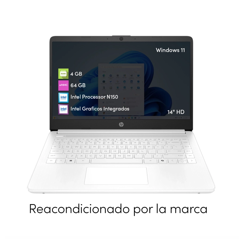 NOTEBOOK HP INTEL N150 4GB 64GB 14' HD WIN11 - 2