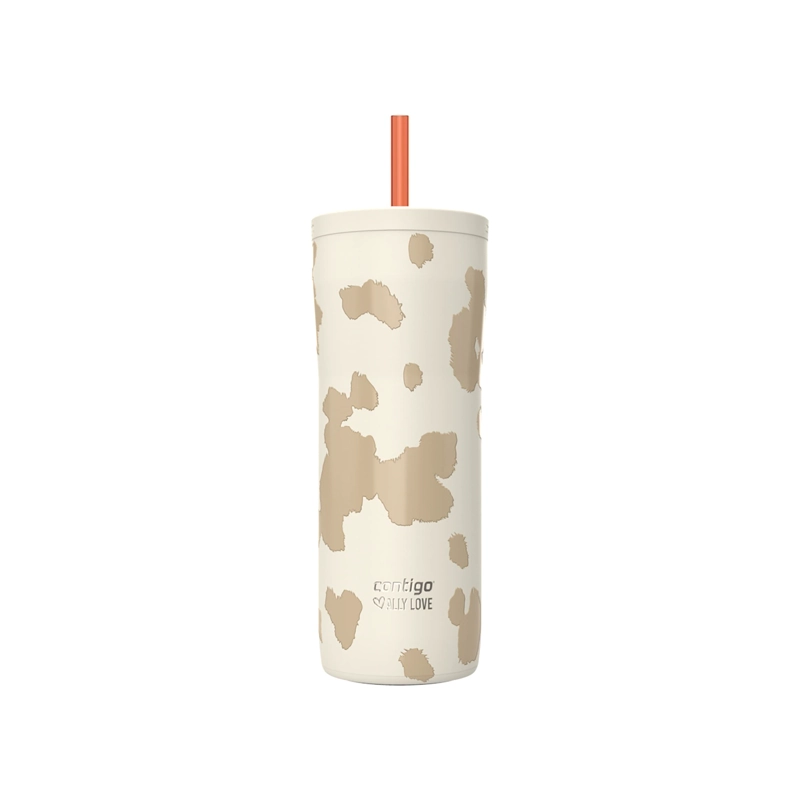 BOTELLA TERMICA CONTIGO STREETERVILLE 710ML ANTIFUGAS OATMILK COWHIDE - 1
