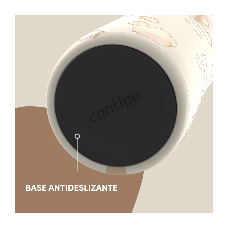 BOTELLA TERMICA CONTIGO STREETERVILLE 710ML ANTIFUGAS OATMILK COWHIDE - 5