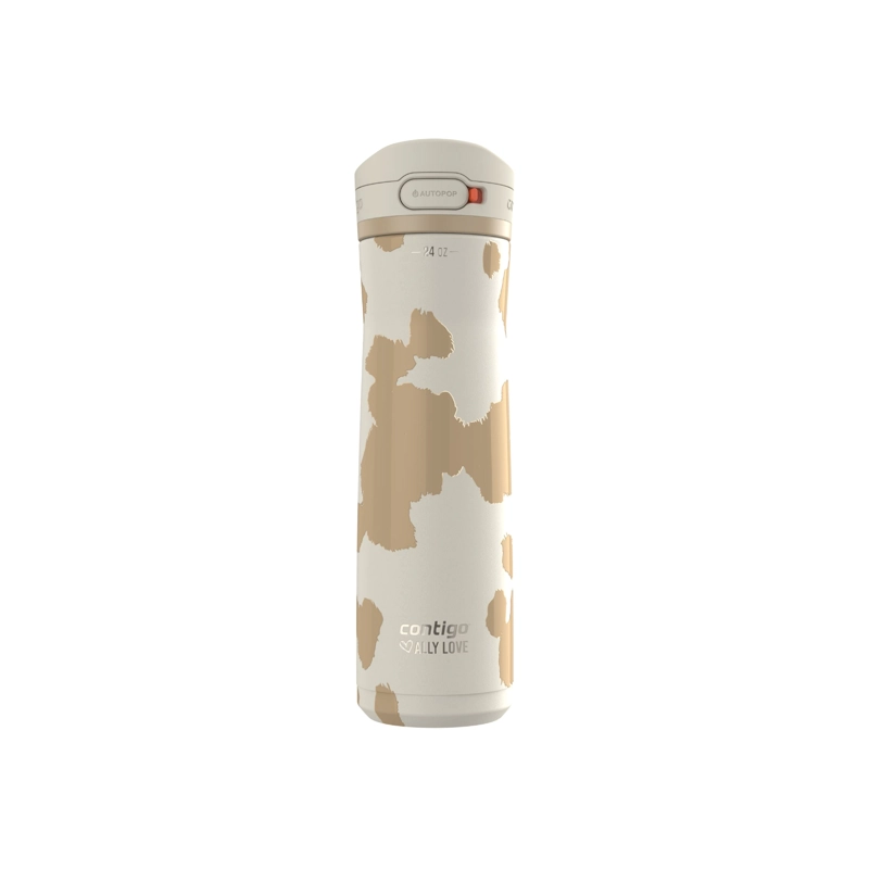 BOTELLA TERMICA CONTIGO AUTOPOP JACKSON 710ML ANTIDERRAME OATMILK - 1