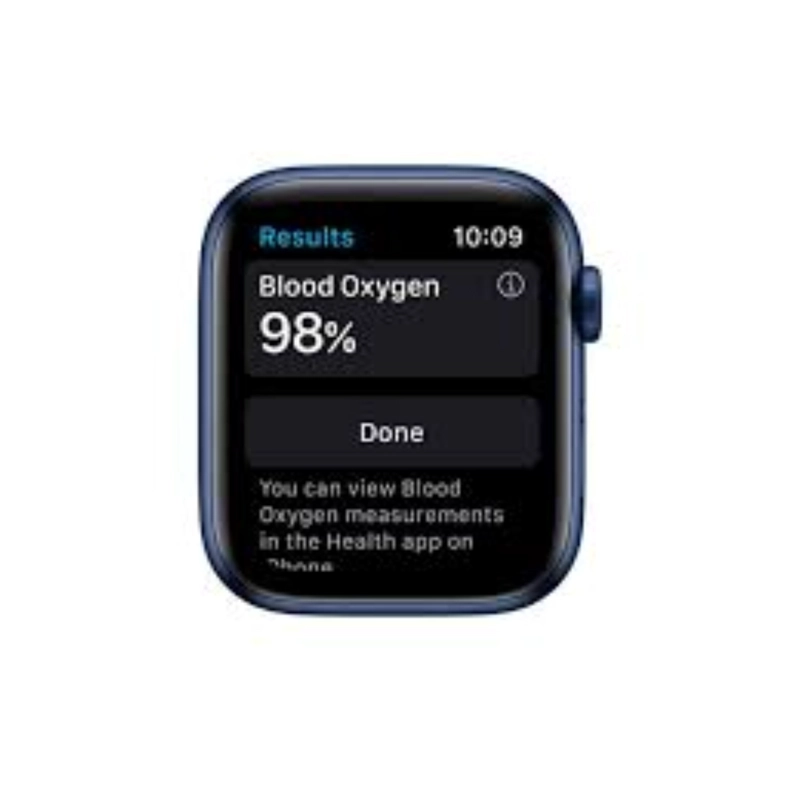 RELOJ APPLE WATCH SERIES 6 44MM GPS + WIFI BLUE ALUMINION CASE DEEP NAVY SPORT BAND - 4