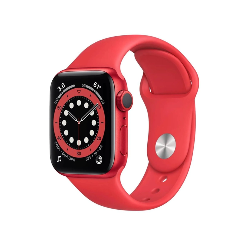 RELOJ APPLE WATCH SERIES 6 40MM GPS RED ALUMINUM CASE RED SPORT BAND - 1