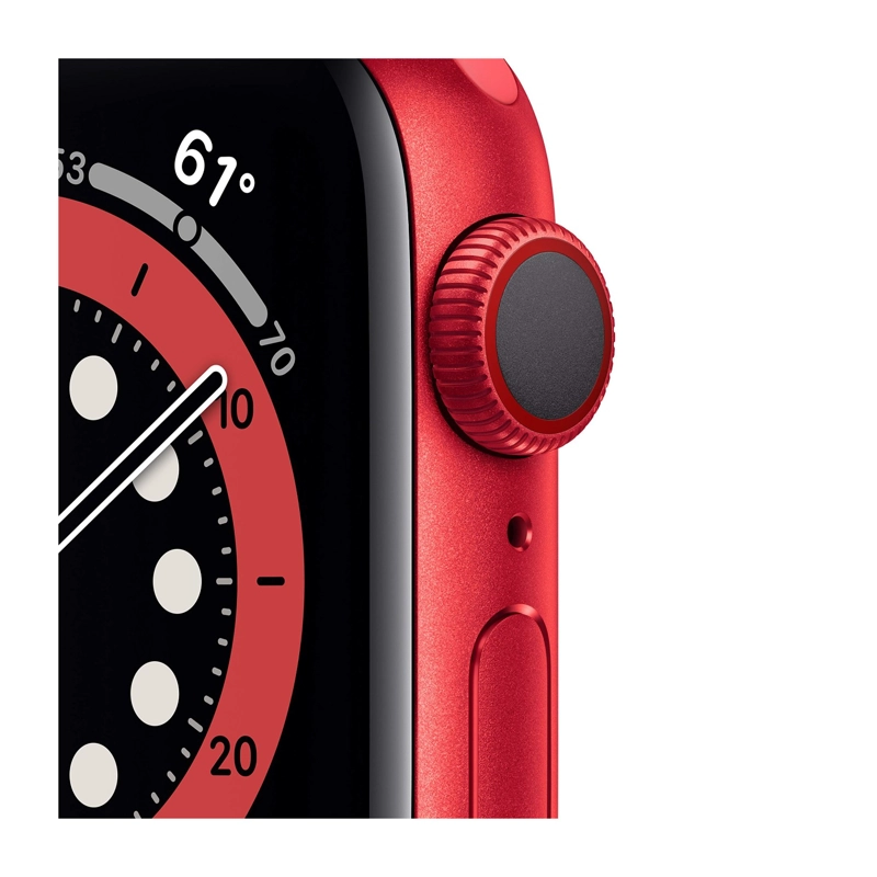 RELOJ APPLE WATCH SERIES 6 40MM GPS RED ALUMINUM CASE RED SPORT BAND - 4