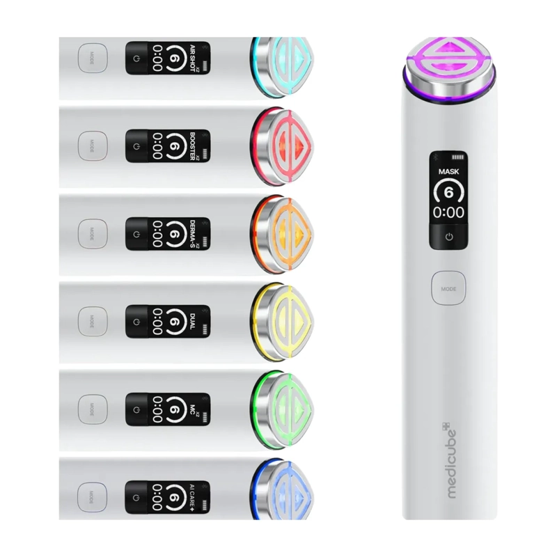 DISPOSITIVO FACIAL MEDICUBE BOOSTER PRO X2 7 EN 1 BLANCO 2026 - 2