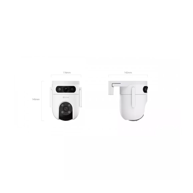 CAMARA DE SEGURIDAD PT EXTERIOR EZVIZ H9C DUAL 2K+ 2K WIFI PANORAMICA IA - 3