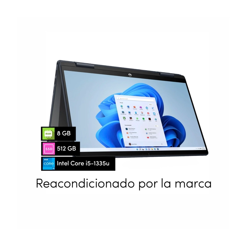 NOTEBOOK X360 HP PAVILION CORE I5 8GB 512GB SSD 14' FHD TACTIL W11 - 2