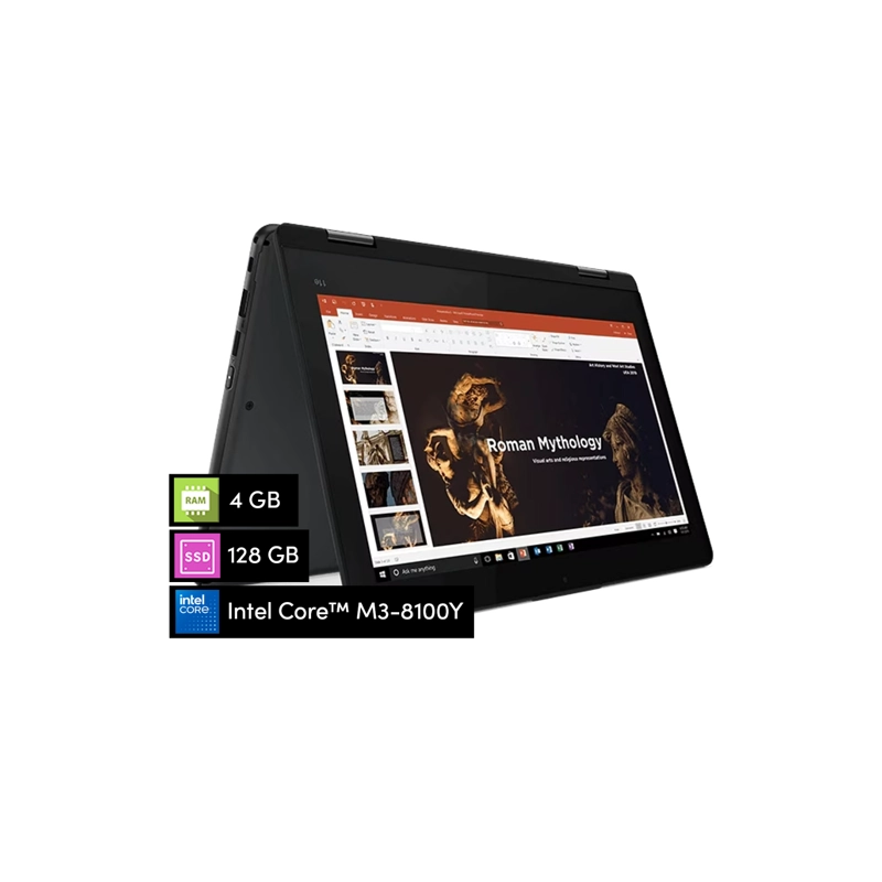 NOTEBOOK X360 LENOVO THINKPAD YOGA CORE M3 4GB 128GB SSD 11.6 HD TACTIL W11PRO - 1