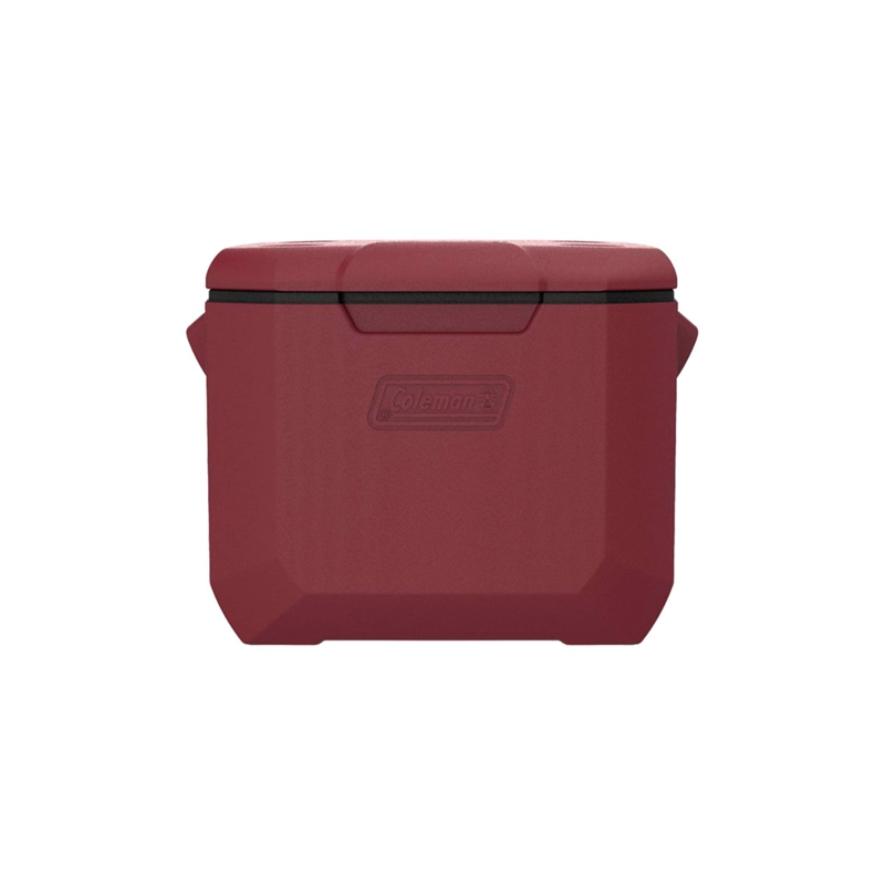 COOLER CON RUEDAS COLEMAN CHILLER 57LT ROJO CRANBERRY TEMPLOCK - 1