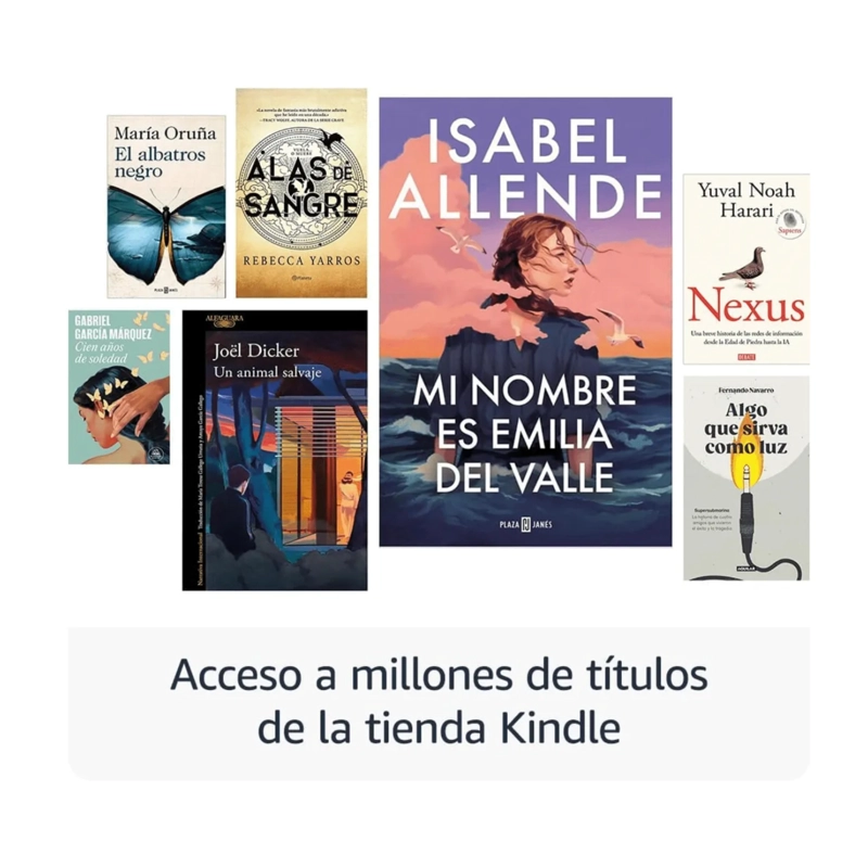 E-READER AMAZON KINDLE COLORSOFT 16GB 2025 7' NEGRO - 6