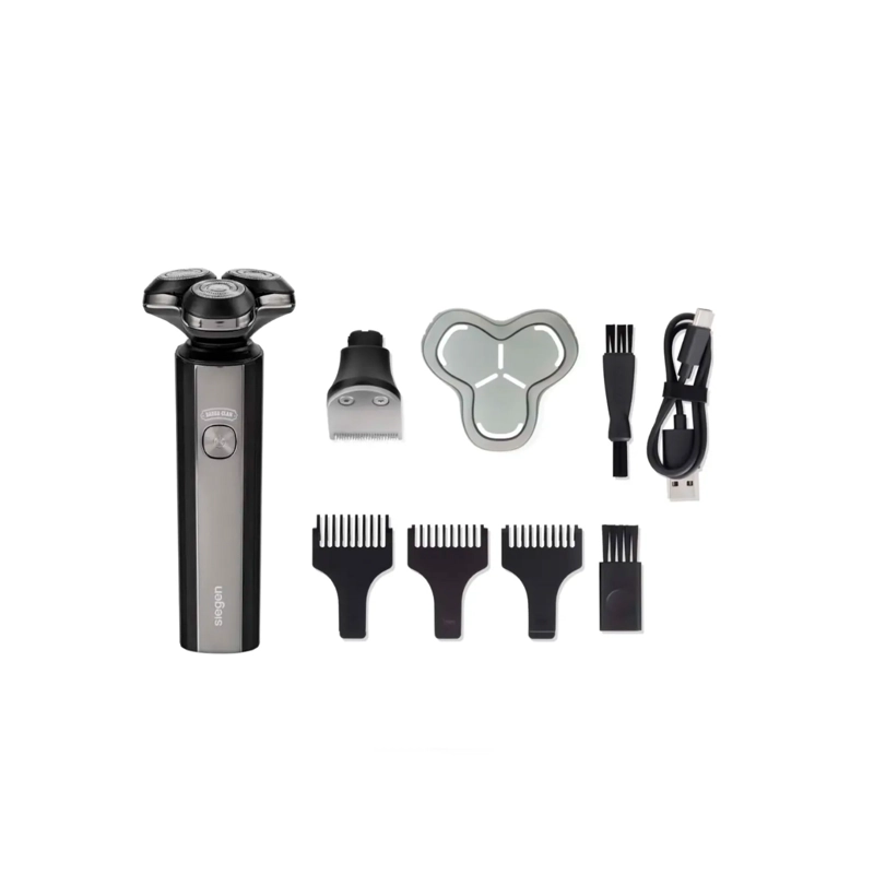 AFEITADORA SIEGEN SG-7215 ONE SHAVE TRIMMER 2 EN 1 USB WET & DRY - 6