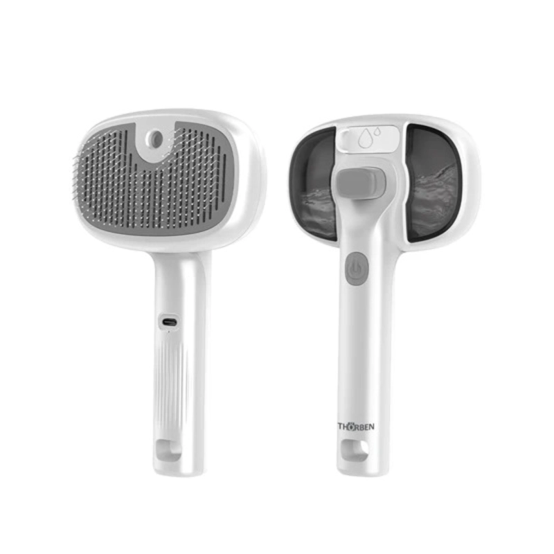 CEPILLO VAPORIZADOR MASCOTAS THORBEN USB PET STEAM BRUSH - 4