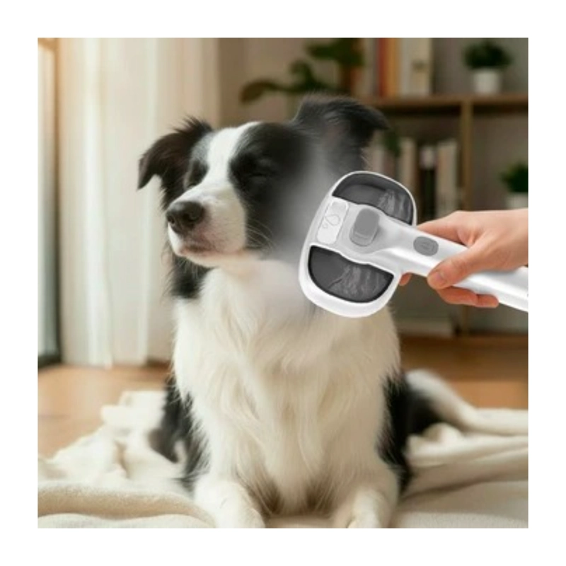 CEPILLO VAPORIZADOR MASCOTAS THORBEN USB PET STEAM BRUSH - 5