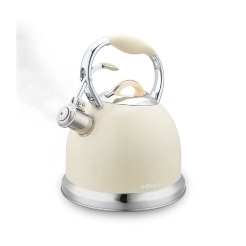 TETERA THORBEN TEA TIME PLUS 2.8L ACERO INOXIDABLE SILBADORA BEIGE - 2
