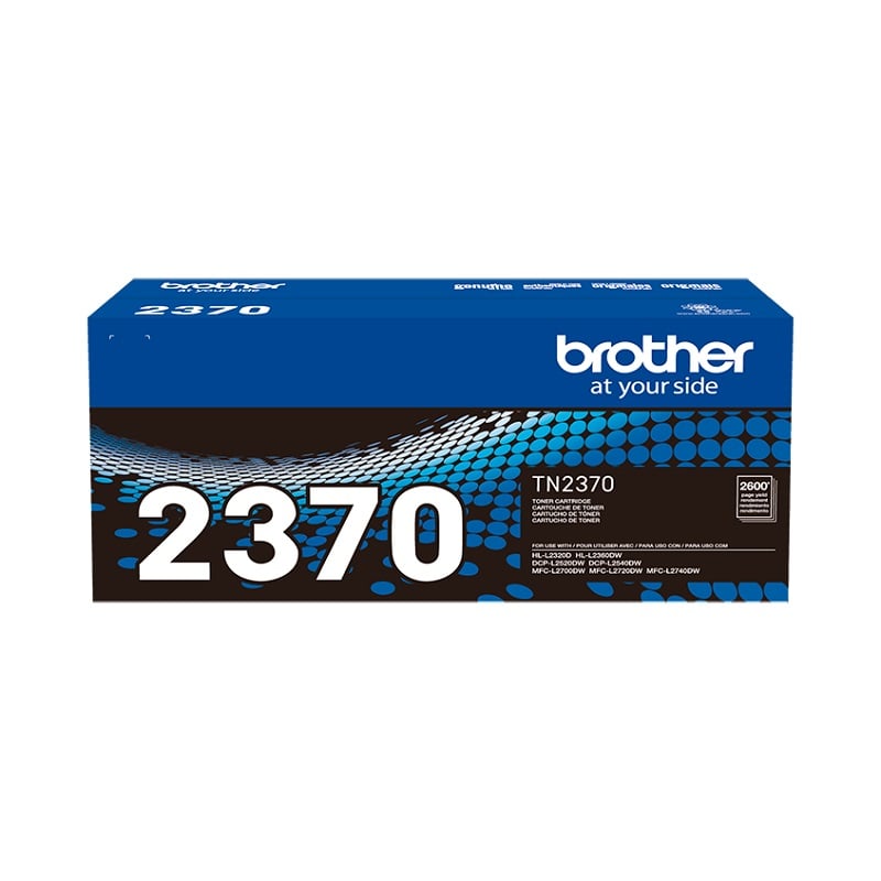 CARTUCHO BROTHER TÓNER TN2370 2.600 PÁG. NEGRO - 1