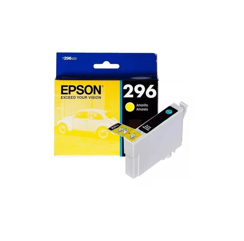 CARTUCHO EPSON TINTA T296 4ML PÁG. 250 AMARILLO T296420-AL - 1