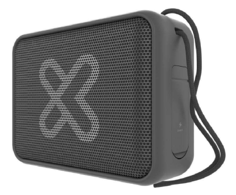 PARLANTE PORTATIL KLIPXTREME KBS-025GR PORT TWS IPX7 NITRO BLUETOOTH - 1