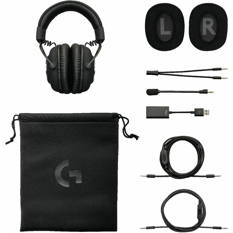 AUDÍFONOS GAMER LOGITECH HEADSET G PRO X LIGHTSPEED 7.1 BLUETOOTH NEGRO - 2