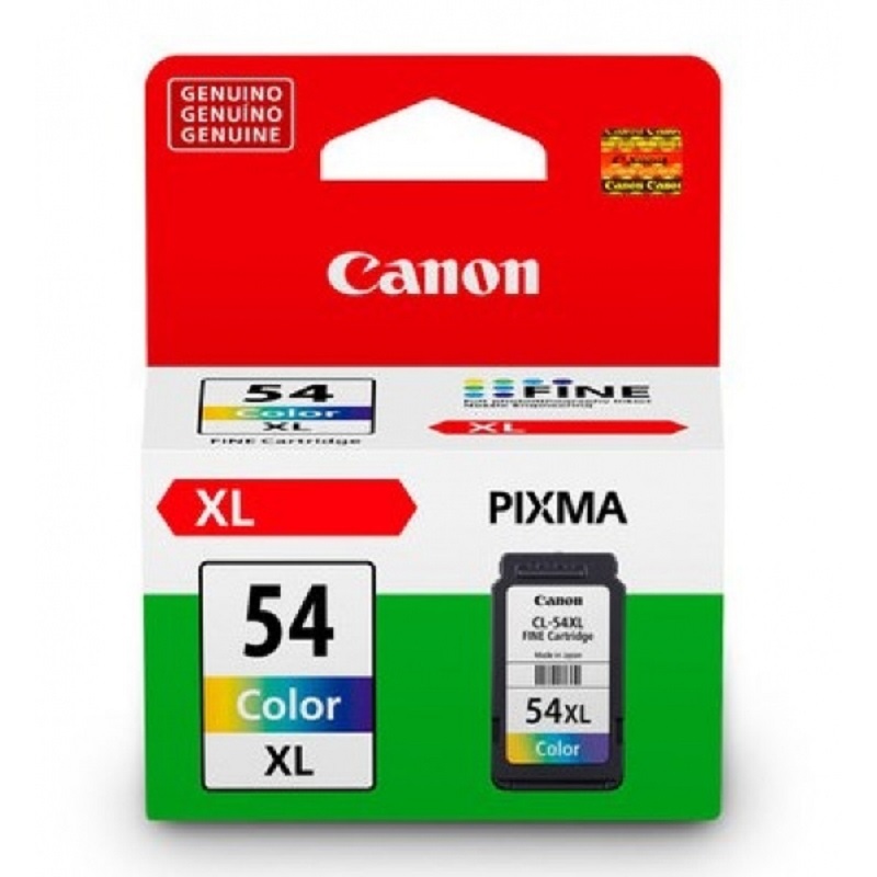 CARTUCHO CANON TINTA CL-54 XL 12,6ML PÁG. 300 COLOR 9065B001 - 1