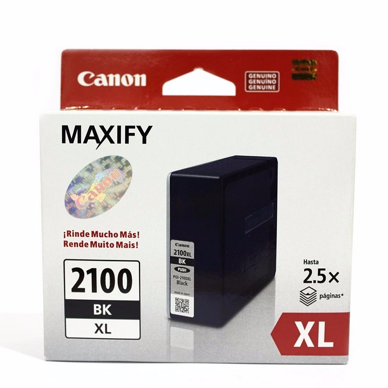 CARTUCHO CANON TINTA PGI-2100XL PÁG. 2.500 NEGRO 9259B001 - 1