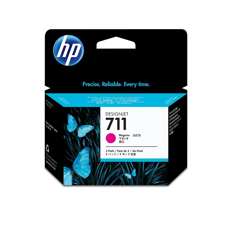 CARTUCHO DE TINTA HP 711 29ML MAGENTA CZ131A - 1
