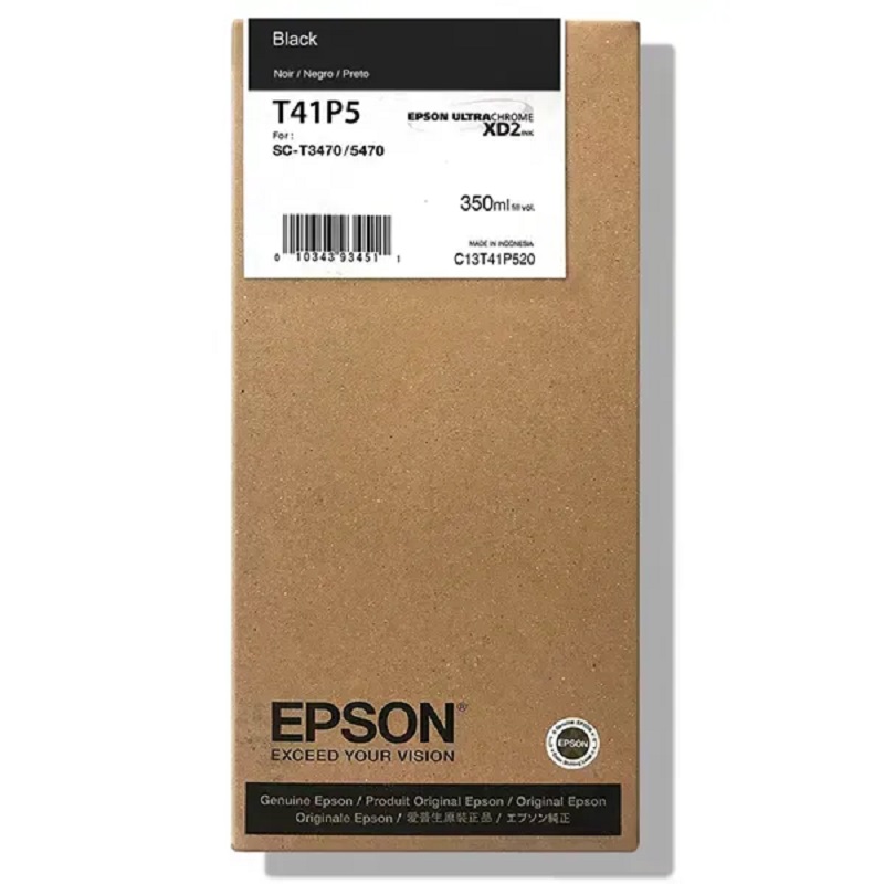 CARTUCHO DE EPSON TINTA XD2 T41P XL 350ML NEGRO T41P520 - 2