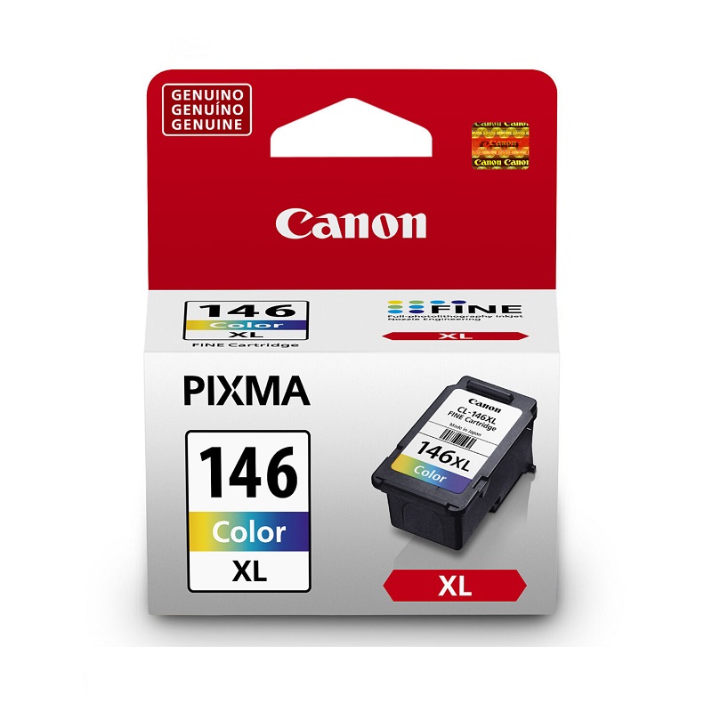 CARTUCHO CANON TINTA CL-146XL 13ML PÁG. 300 COLOR 8276B001 - 1