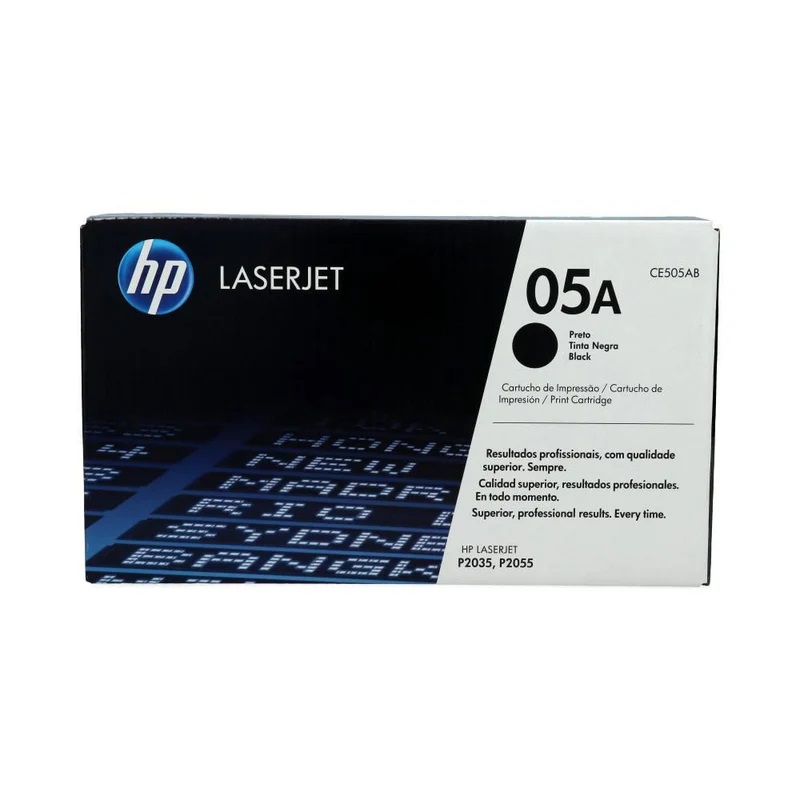 CARTUCHO DE TONER HP 05A PAG. 2.300 NEGRO CE505A - 1