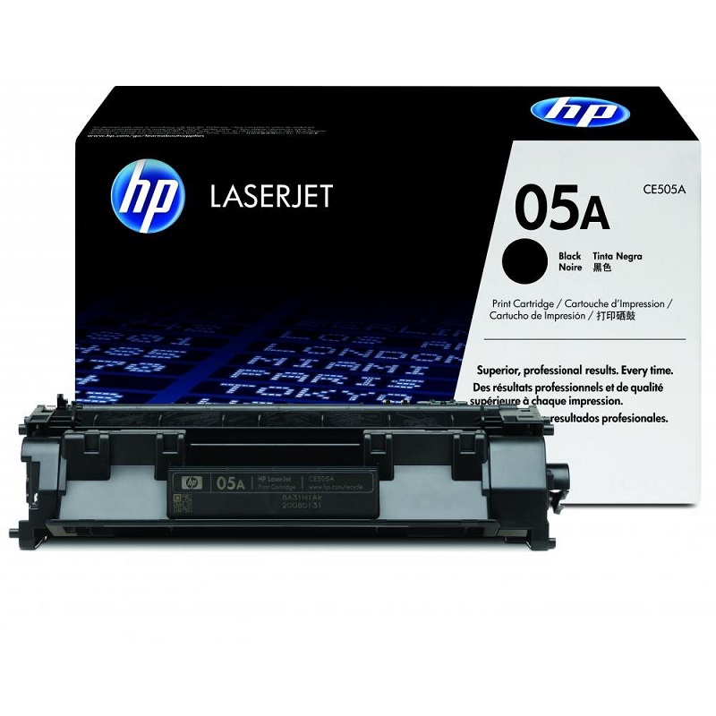CARTUCHO DE TONER HP 05A PAG. 2.300 NEGRO CE505A - 2