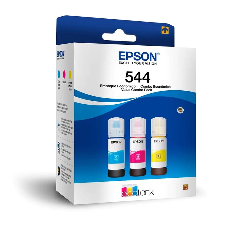 BOTELLA TINTA EPSON T544 65ML MULTIPACK 3 C13T544520-3P - 1
