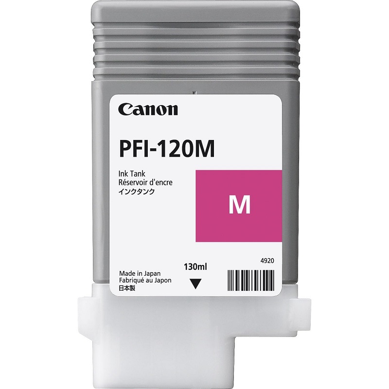 CARTUCHO CANON TINTA PFI-120 130ML MAGENTA 2887C001 - 2
