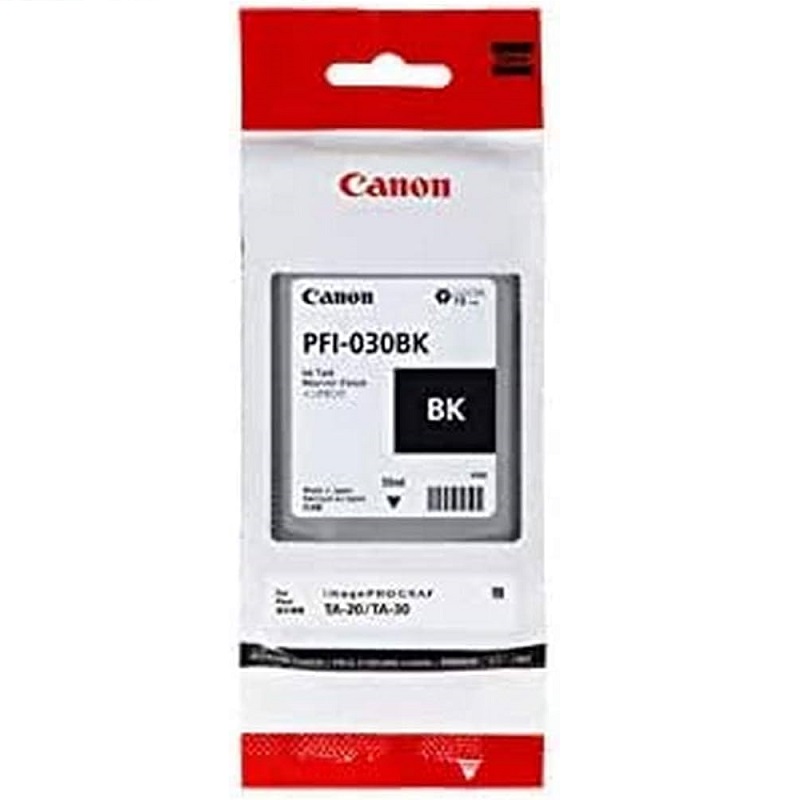 CARTUCHO DE TINTA CANON PFI-030 55ML NEGRO - 1