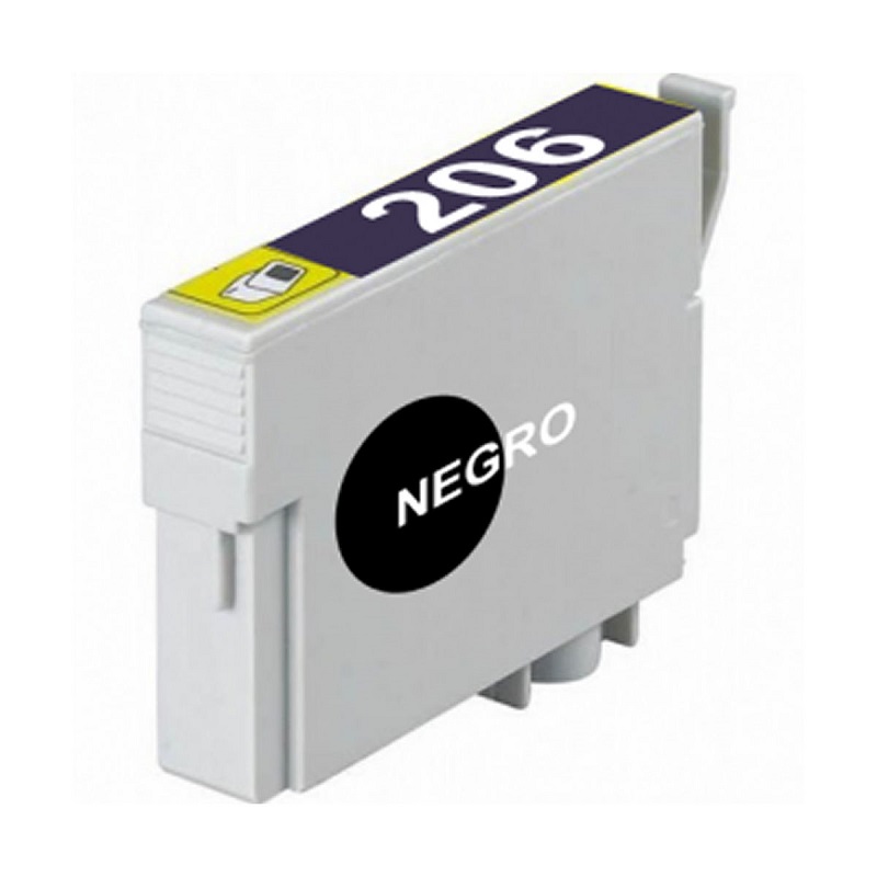 CARTUCHO EPSON TINTA T206 3ML PÁG. 150 NEGRO T206120-AL - 2