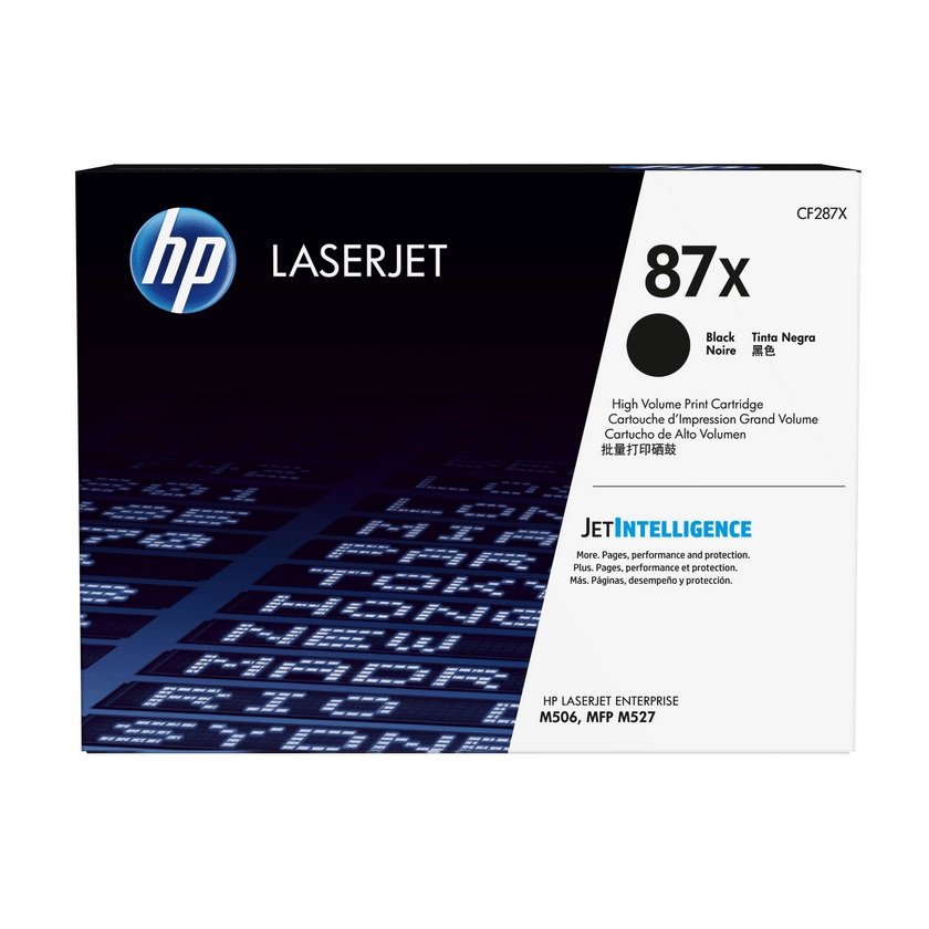 CARTUCHO DE TONER HP 87X PAG. 18.000 NEGRO ALTO RENDIMIENTO CF287X - 1