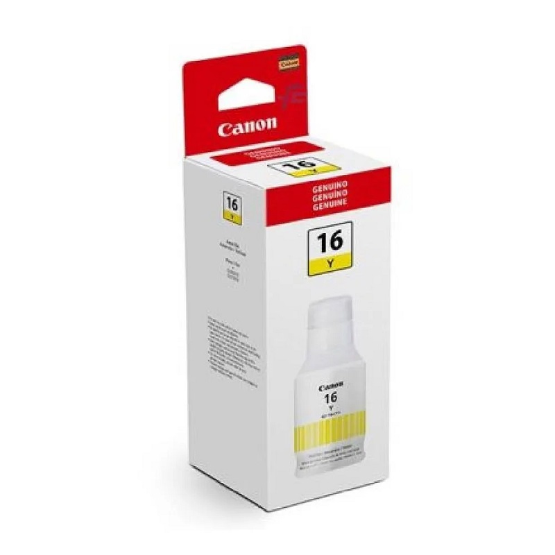 BOTELLA TINTA CANON GI-16 132ML AMARILLO 4420C001 - 1