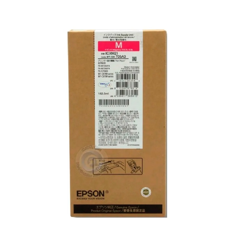 BOLSA TINTA EPSON T05A XL PÁG. 20.000 MAGENTA T05A300 DURABRITE PRO - 2