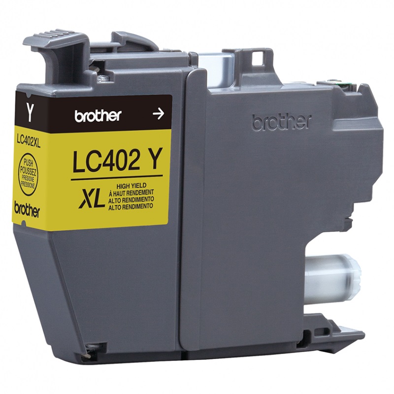 CARTUCHO DE TINTA BROTHER LC402XLYS XL 1.500 PAG. AMARILLO - 2