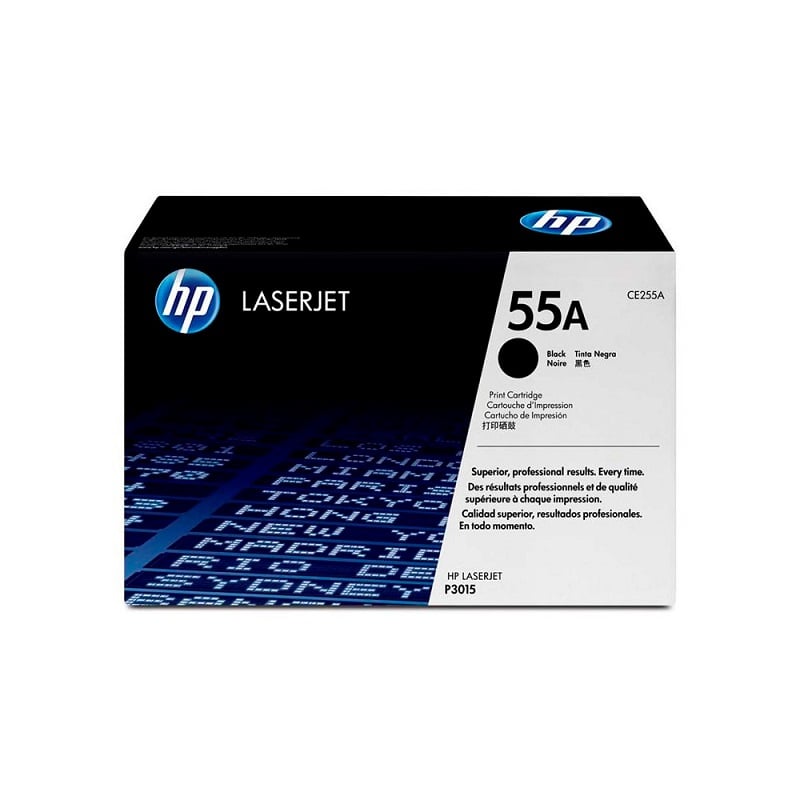 CARTUCHO HP TÓNER 55A PÁG. 6.000 NEGRO CE255A - 1