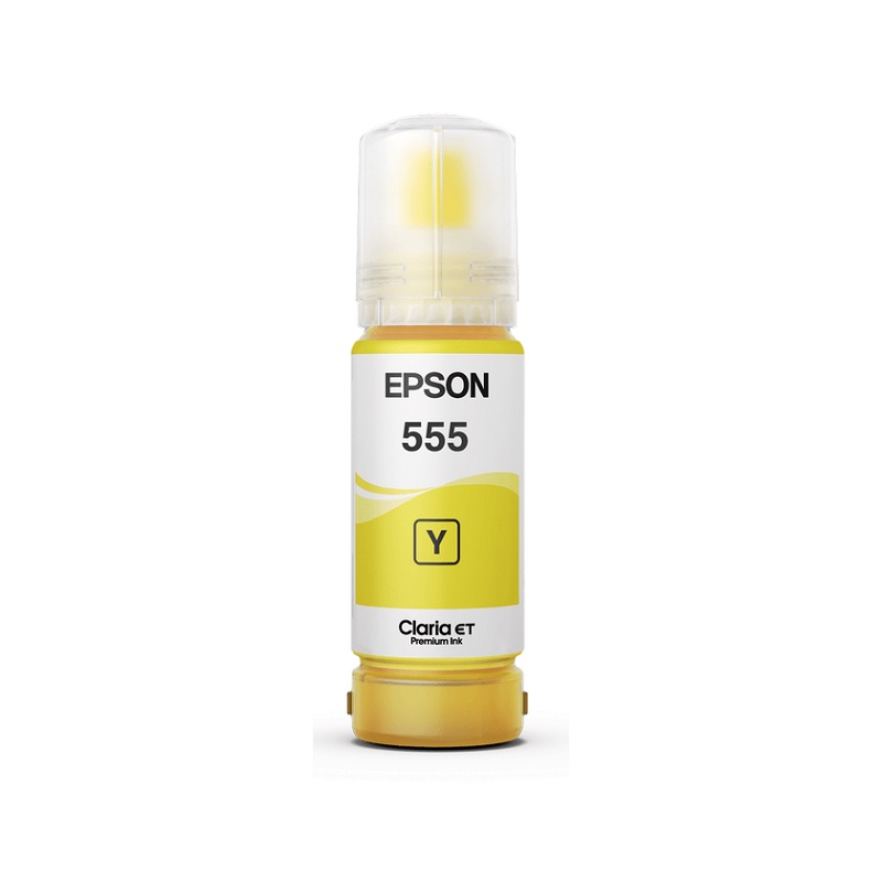 BOTELLA TINTA EPSON T555 70ML PÁG. 6.200 AMARILLO T555420-AL - 2