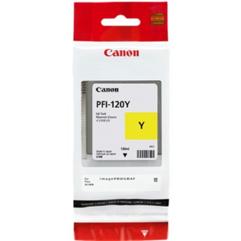 CARTUCHO CANON TINTA PFI-120 130ML AMARILLO 2888C001 - 1