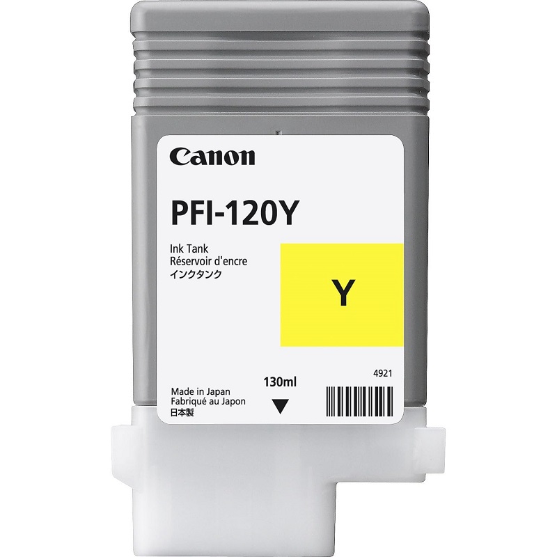 CARTUCHO CANON TINTA PFI-120 130ML AMARILLO 2888C001 - 2