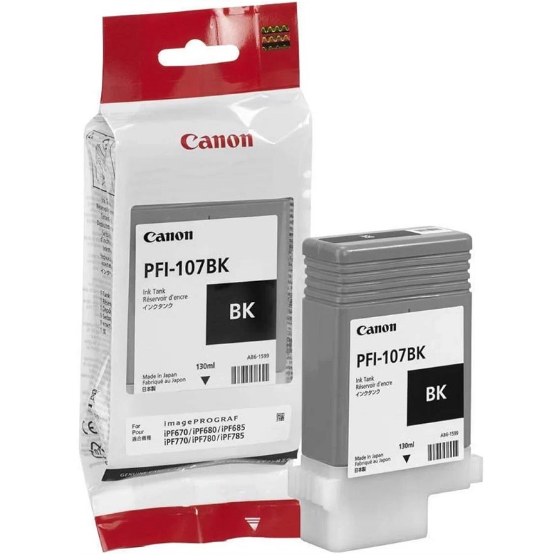 CARTUCHO CANON TINTA PFI-107BK 130ML NEGO 6705B001 - 1