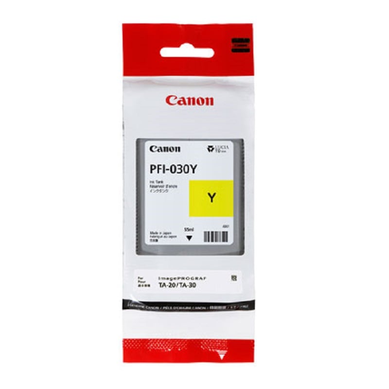 CARTUCHO CANON TINTA PFI-030 55ML AMARILLO - 1