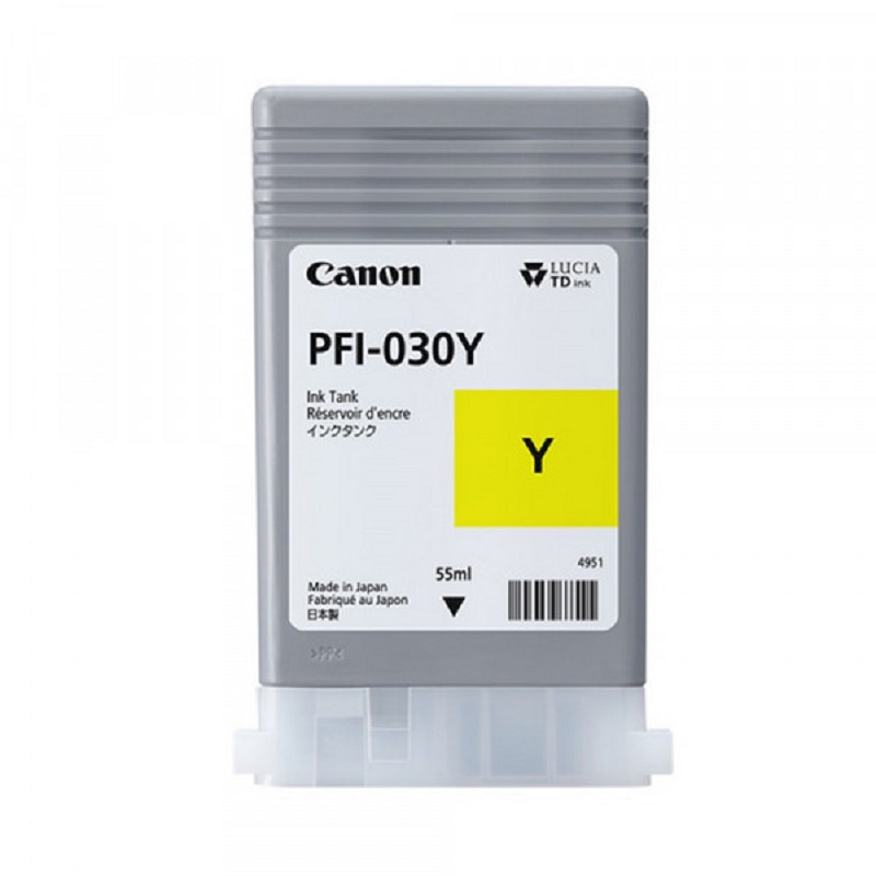 CARTUCHO CANON TINTA PFI-030 55ML AMARILLO - 2